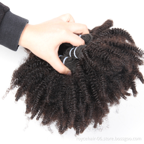 Wholesale 100% Brazilian Human Hair Afro Kinky Mink Virgin Hair Weave